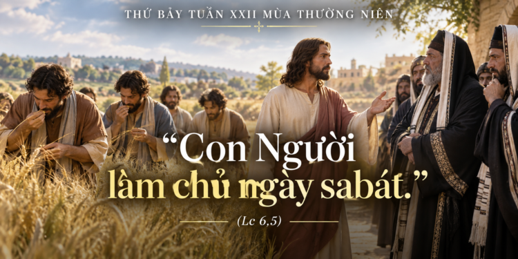 Thứ Bảy 5/9/2026 Con Người Làm Chủ Ngày Sabát