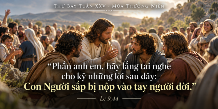 Thứ Bảy 26/9/2026 Đấng Mêsia trên con đường thập giá
