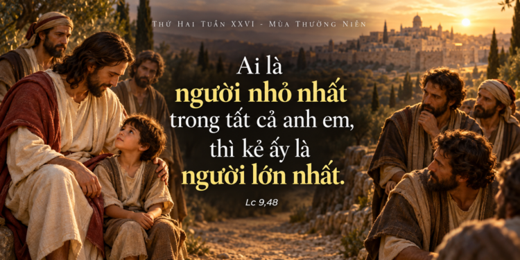 Thứ Hai 28/9/2026 Người nhỏ nhất là người lớn nhất