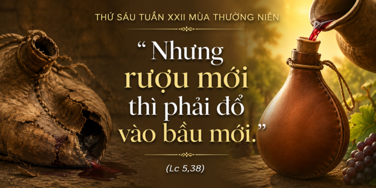 Thứ Sáu 4/9/2026 Rượu Mới Phải Đổ Vào Bầu Mới