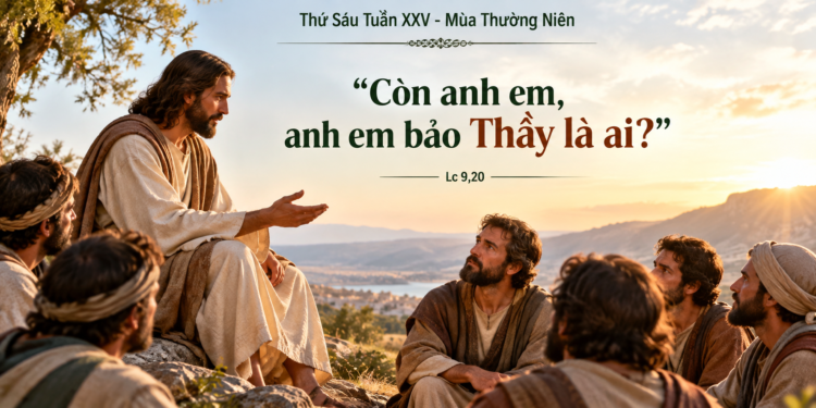 Thứ Sáu 25/9/2026 “Còn anh em, anh em bảo Thầy là ai?”
