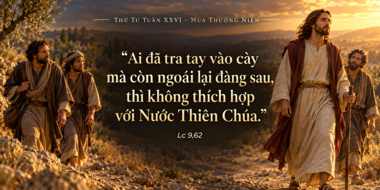 Thứ Tư 30/9/2026 Theo Chúa với một tâm hồn tự do và dứt khoát