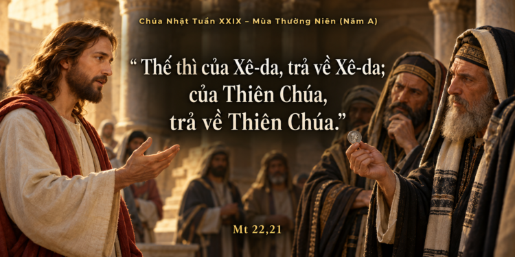 Chúa Nhật 18/10/2026 Của Thiên Chúa, trả về Thiên Chúa