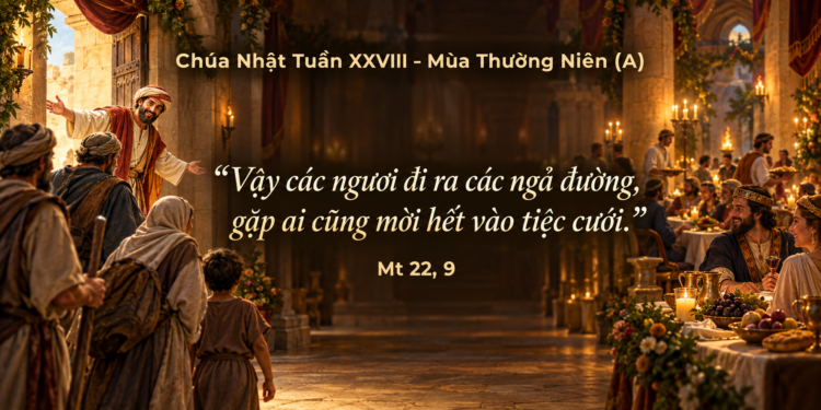 Chúa Nhật 11/10/2026 Được mời dự tiệc, được gọi đổi đời