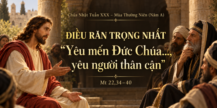 Chúa Nhật 25/10/2026 Mến Chúa, yêu người — Một tình yêu duy nhất