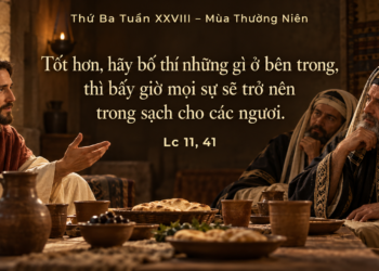 Thứ Ba 13/10/2026 Thanh sạch từ bên trong
