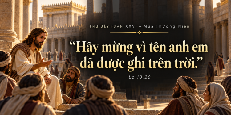 Thứ Bảy 3/10/2026 Niềm Vui Vì Được Thiên Chúa Yêu  Thương