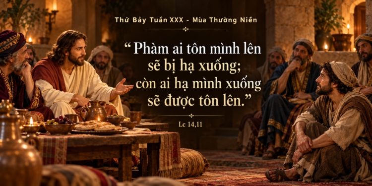 Thứ Bảy 31/10/2026 Khiêm nhường – Con đường nên cao trọng trong Nước Chúa