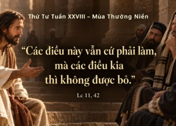 Thứ Tư 14/10/2026 Đừng chỉ giữ đạo bên ngoài