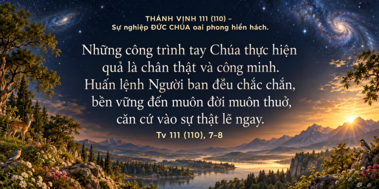 Thánh Vịnh Đáp Ca Thứ Hai Tuần XXVII Mùa Thường Niên