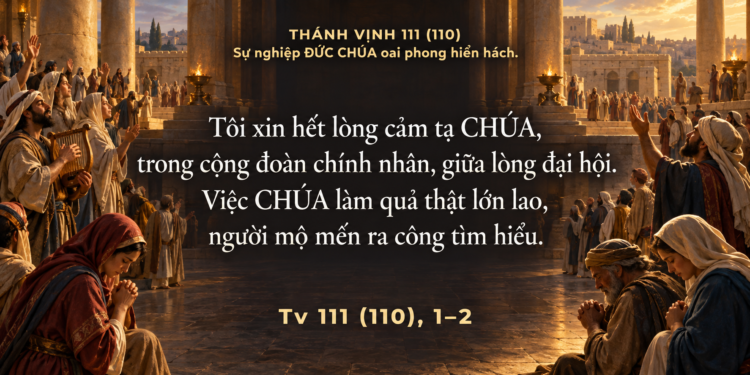 Thánh Vịnh Đáp Ca Thứ Sáu Tuần XXX  Mùa Thường Niên